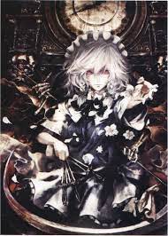 izayoi sakuya アニメの女の子 咲夜 十六夜咲夜