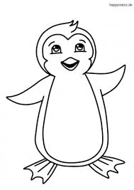 Pinguin Malvorlage Kostenlos Pinguine Ausmalbilder