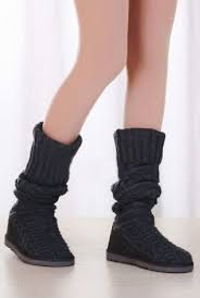 Lush purl knit upper with a round toe. Ø§ÙØ­ÙÙ Ø¹Ø¸Ù ÙØªÙØ§Ø¦Ù Ugg Classic Cardy Knit Boot Consultoriaorigenydestino Com