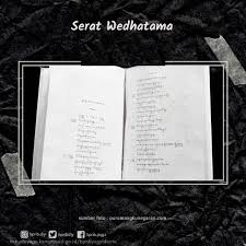 Piwulang tembang macapat serat wedhatama. Bpnb D I Yogyakarta On Twitter Serat Wedhatama Yang Terdapat Di Perpustakaan Reksapustaka Mangkunegaran Ini Terhimpun Dalam Naskah Yang Berjudul Serat Piwulang Warni Warni Mangkunegara Iv Naskah Disimpan Dengan Kode Koleksi A115 Sedang Di