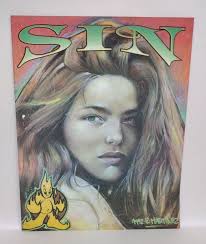 SIN Magazine #7 (1992) So Cal Party Scene Nightclubs Newsprint Tim Vigil  Article