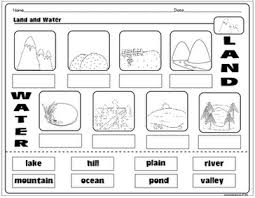 Land And Water Worksheet Kindergarten Social Studies Social Studies Worksheets Social Studies Elementary