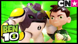 Ben 10 Oyuncak Oyunlari Yenilenen Elmas Kafa Ve Yildirim Gulle Savaslari Cartoon Network Youtube