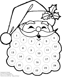 Check spelling or type a new query. Advent Calendar Santa Coloring Page Sermons4kids