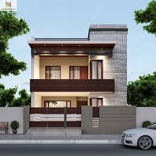 A unique front door transforms any home exterior. Front Elevation Indian House Exterior Design Trendecors