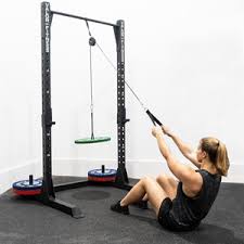 This is not the best method by any means. Syl Fitness Lat Pull Down Machine Attachment Diy Tricep Rope Cable Pulley System
