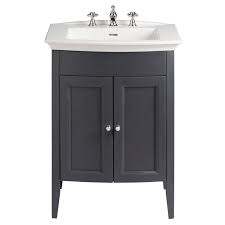 Not only do they give you extra space to keep your things hidden but they come in so many styles that they make your bathroom look great as well. Classic Vanity Unit Blenheim Basin Graphite Buy Online At Bathroom City