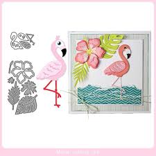 Die cut for card making use a paper shape cutter to add texture to a birthday card or shapes to scrapbook pages. Cheap Matrices A Decouper Buy Directly From China Suppliers Matrices De Decoupe De Metal Bricolage Papier Flamant Rose Traveaux Manuels De Papier Scrapbooking