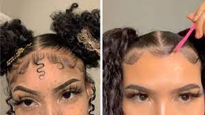 New Natural Hairstyles Slayed Edges Compilation Youtube Aesthetic Hair Medium Hair Styles Natural Hair Styles