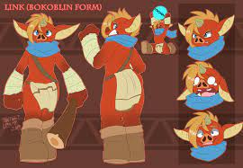 Bokoblin Link Reference Sheet by Yufuria 
