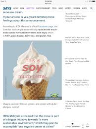 We are confident in the quality of our range and therefore many of our products are covered by guarantees. Ikea Malaysia Just Replaced Their Soft Serve With A Vegan Version In Order To Fight Against Climate Change Vegan