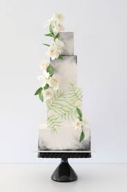 Wedding Cakes Brisbane Wedding Cake Sunshine Coast Gold Coast Painted Wedding Cake Wedding Cake Fresh Flowers Wedding Cakes