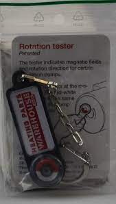 Detecta la rotación de bombas circulantes/circulatorias 。 dispositivo que indica rápidamente la dirección de la rotación. Rotation Tester And Ac Detector For Circulating Pumps Etc