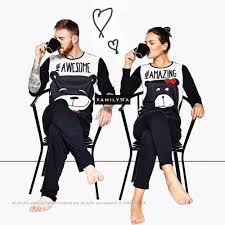 Get the best matching couple swimsuits there is something special about giving your partner a gift that is part of a matching pair. Couple Pajamas His And Hers Pajamas Matching Pajamas Etsy