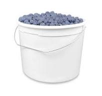 1.25 Gallon BPA-Free Food-Grade Fresh Produce Bucket with Wire Handle (T809160W) - Case of 120
