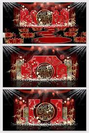 Chinese Style Classical New Chinese Wedding Effect Map Pikbest Decors Models Tahun Baru Imlek Dekorasi Pernikahan Dekorasi