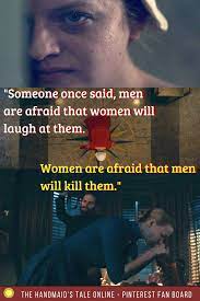 On Season 2 Episode 8 Of Hulu S The Handmaid S Tale A Famous Margaret Atwood Quote Was Brilliantly Sl Handmaid S Tale Handmaids Tale Quotes A Handmaids Tale