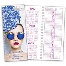 We use the finest quality materials, including extra thick covers, coated spiral binding, and rounded page corners. Appointment Book 2 Col Photo Salon Accessories Appointment Books Product Detail Beauty Warehouse