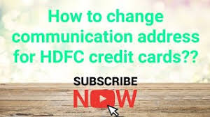 Maybe you would like to learn more about one of these? How To Change Address In Hdfc Credit Card Offline Process Youtube