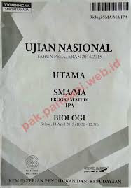 Naskah soal usbn biologi tahun pelajaran 2016 2017 kode 112 bank. Download Soal Un Biologi Sma Tahun Pelajaran 2014 2015 Paket Soal 2 Blog Pak Pandani