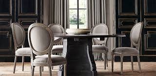 Newreign small round marble dining table. Round Oval Tables Rh
