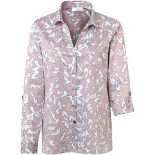 Original waffen camo reversible smock camo camouflage hemd tarnjacke camouflage uniforms of the german wehrmacht ww2 camo smock cap. Se Blusen Bluse Langarm Knopfleiste Camouflage Fur Damen Rosa 40 Galeria Karstadt Kaufhof