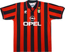 Ac milan were founded in 1899 and have spent their whole history in italy's top flight. 1996 97 Ac Milan Home Shirt Good M Classic Retro Vintage Football Shirts