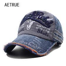 Aetrue Brand Men Baseball Caps Dad Casquette Women Snapback Caps Bone Hats For Men Fashion Vintage Hat Gorras Letter Cotton Cap Hats For Men Men Fashion Vintage Mens Caps