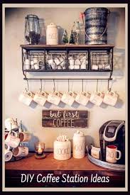 Farmhouse Coffee Station Ideas Farm Style Coffee Bar Ideas Pictures For Your Home Diy Coffee Station Home Coffee Bar Coffee Bar Home