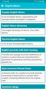 It is with great joy i want to announce support for android 11, . Download English Idioms For Pc Windows And Mac Apk 1 0 3 Free Education Apps For Android