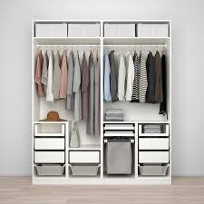 Pax White Mehamn Sekken Wardrobe 200x66x236 Cm Ikea Pax Wardrobe Ikea Pax Wardrobe Ikea Pax