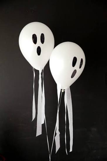 Halloween Ghost Balloons - PaperLanternStore.com - Paper Lanterns, Decor, Party Lights & More
