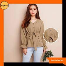 Blouse batik super jumbo 445 bigsize atasan wanita big size vol18. 663hc Real Pict Blouse Wanita Kekinian Fashion Korea Blus Baju Atasan Cewek Shopee Indonesia