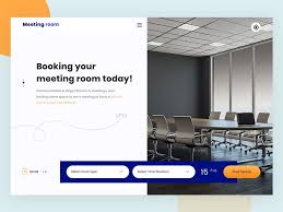 Meeting Room Meeting Room Booking Web Layout Design Meeting Room
