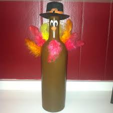 When shopping for thanksgiving home decorations, the first aspect you want to think about is the fall colors. Pin By Ashley Stephan On Columbussocialite Com Thanksgiving Wine Bottle Wine Bottle Crafts Glass Bottle Crafts