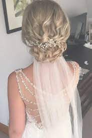 Wedding Hairstyles With Veil On Blonde Bridal Hair With Low Curly Updo Jojo Hicks Mua Via Instagram Blonde Bridal Hair Bride Hairstyles With Veil Bride Updo