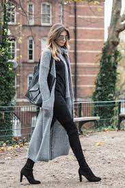 Cosy Cardigan X Otk Boots Ej Style Winter Clothes Women Casual Casual Winter Outfits Outfits With Grey Cardigan