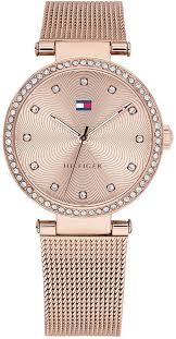 Tommy Hilfiger Women S Rose Gold Tone Stainless Steel Mesh Bracelet Watch 32mm Reviews Watches Jewelry Watches Macy S In 2020 Tommy Hilfiger Watches Women Tommy Hilfiger Watches Mesh Bracelet