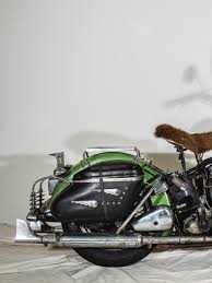 Image result for Green 1952 Motorcycle