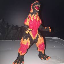 Kaijuking99 On Instagram Here Is My Second Custom Figure The Final Wars Burning Goji This Actually Is One Of My Favorites S My Favorite Things Goji Instagram