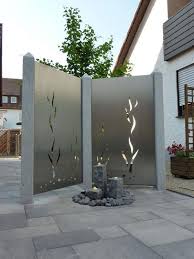 Edelstahl Sichtschutz Garten Von Edelstahl Atelier Crouse Individuelle Gartentore Carsten Modern Garden Modern Landscaping Modern Landscape Design
