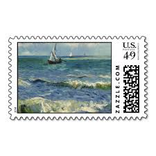 Seascape Les Saintes Maries De La Mer By Van Gogh Work Stickers Print Stickers Aesthetic Stickers