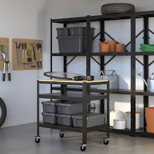 Bror Servierwagen Schwarz Kiefersperrholz Ikea Osterreich Ikea Pine Plywood Movable Shelf