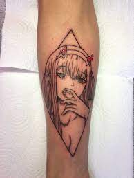 Zero Two Tattoo Body Art Tattoos Anime Tattoos Stylist Tattoos