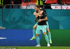 Substitutes marko arnautovic and michael gregoritsch earn austria their first ever victory at a european championship against tournament debutants north macedonia. 17sorigalzt9lm