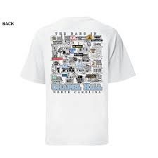 The Bars In Chapel Hill T White By Coastal Tee S Johnny T Shirt Mens Tops Chapel Hill