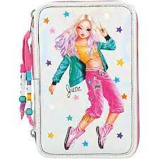 topmodel triple federmappchen dance rosa weiss topmodel models federmappchen