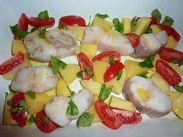 Check spelling or type a new query. Rana Pescatrice Al Forno Con Patate E Pomodorini Virginie S Blog