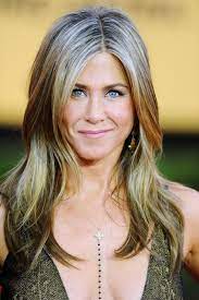 40 Best Hairstyles For Older Women Over 60 Blending Gray Hair Gray Hair Highlights Jennifer Aniston Hair