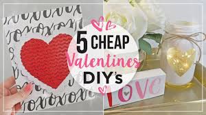 Below follow 30 diy valentine decoration ideas, which will wake up your fantasy and get the idea how to decorate your home. Valentines Day Diy Home Decor Ideas Cheap Valentines Day Crafts Diy Valentines Decorations Youtube